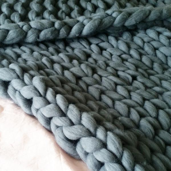 Super Chunky Wool - Grey – Kasie Creates